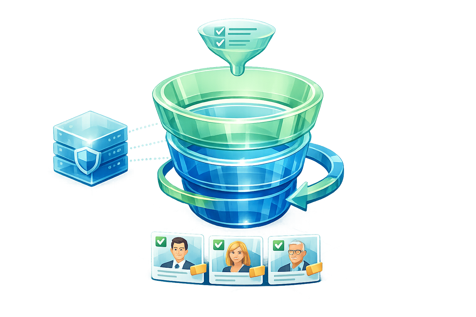 High-ticket Facebook ads agency sales funnel illustrating lead pre-qualification, server-side tracking, and premium lead generation.