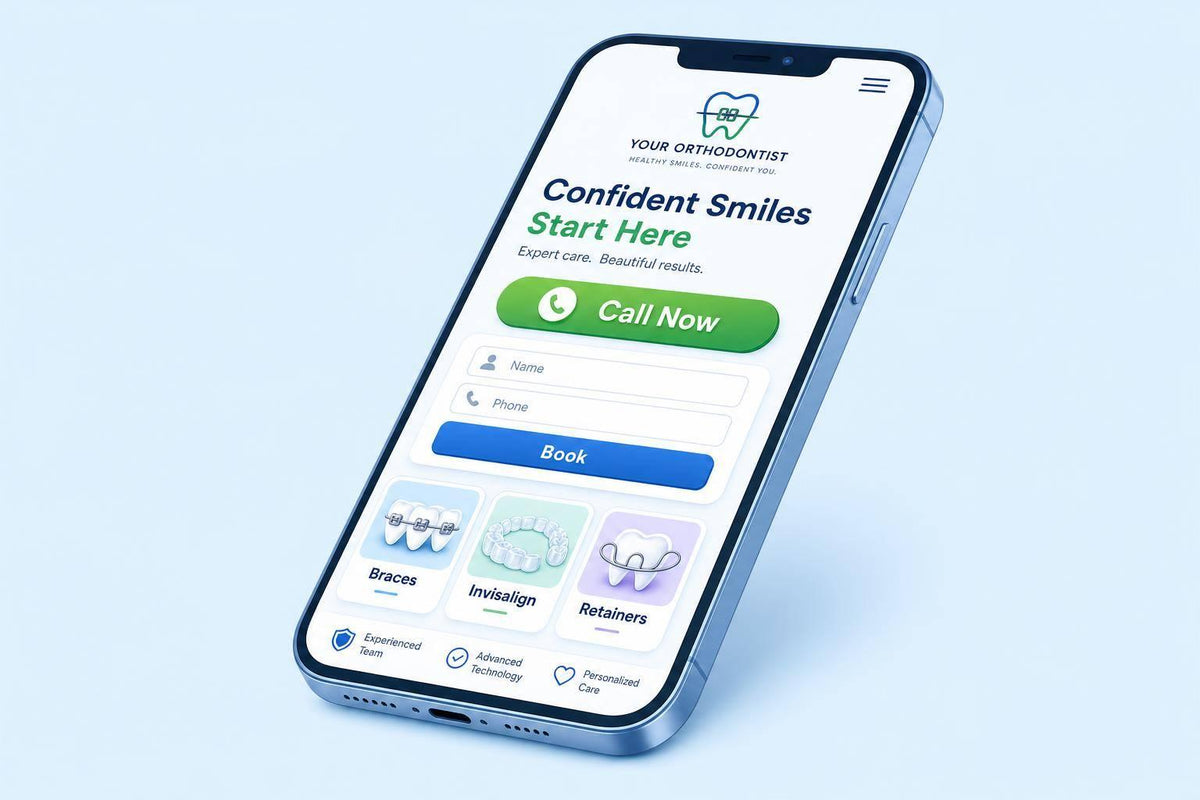 Orthodontic Web Design: Drive More Calls And Patients