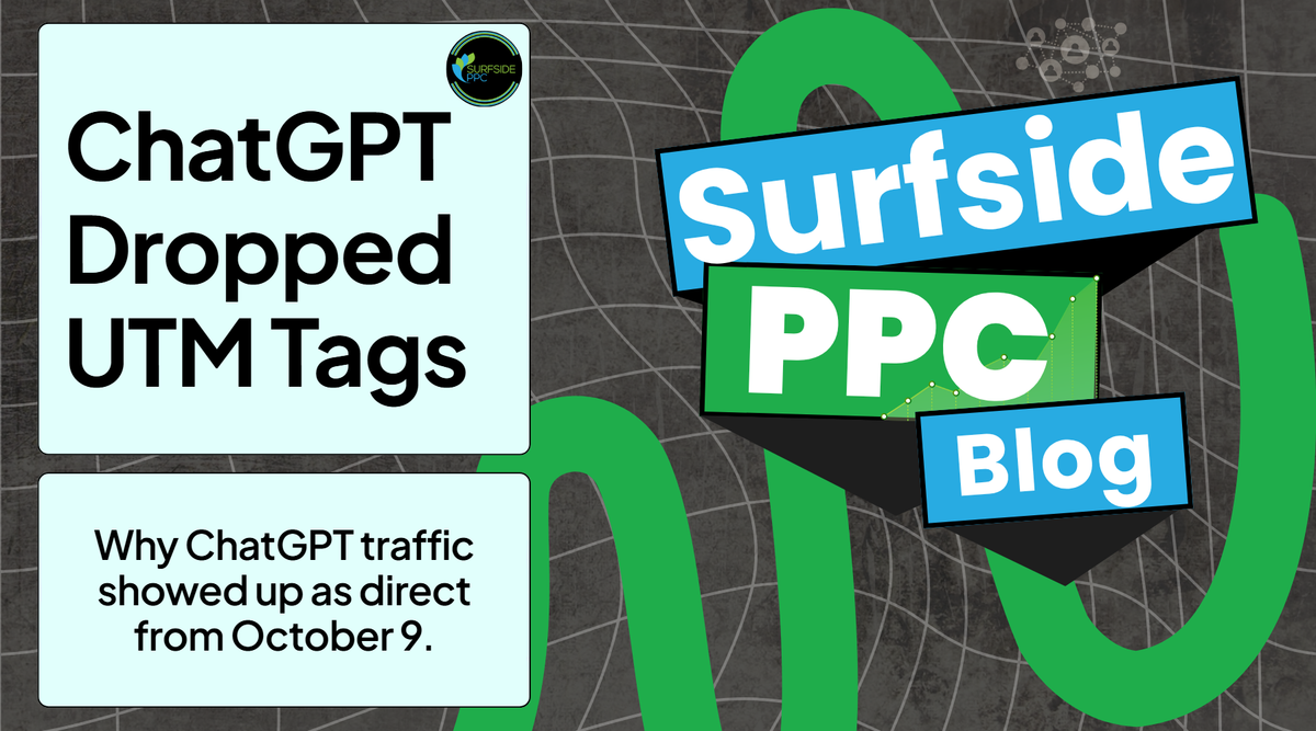 ChatGPT referral traffic reported as direct after ChatGPT stopped adding UTM tags on October 9, 2026