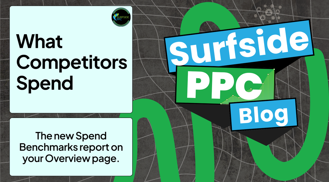 Google Ads Spend Benchmarks report comparing your spend and clicks against similar advertisers