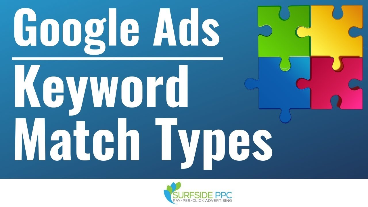 Google Ads Keyword Match Types Explained (2022)