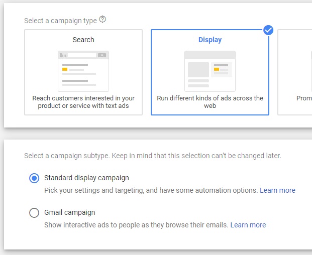 Display campaign. Display ads Strategy. Gmail campaign Size.