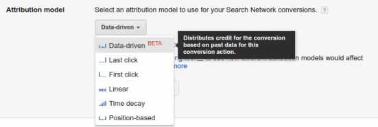 data-driven attribution model