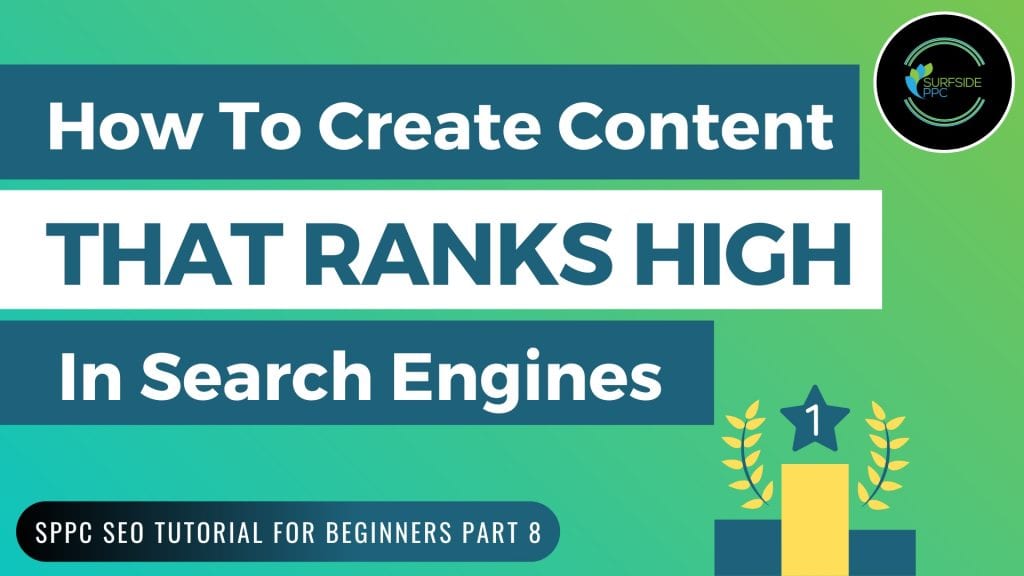 rank higher in Google - Improve google rankings