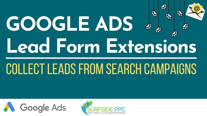 google ads lead form extensions
