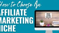 how to choose an affiliate marketing niche