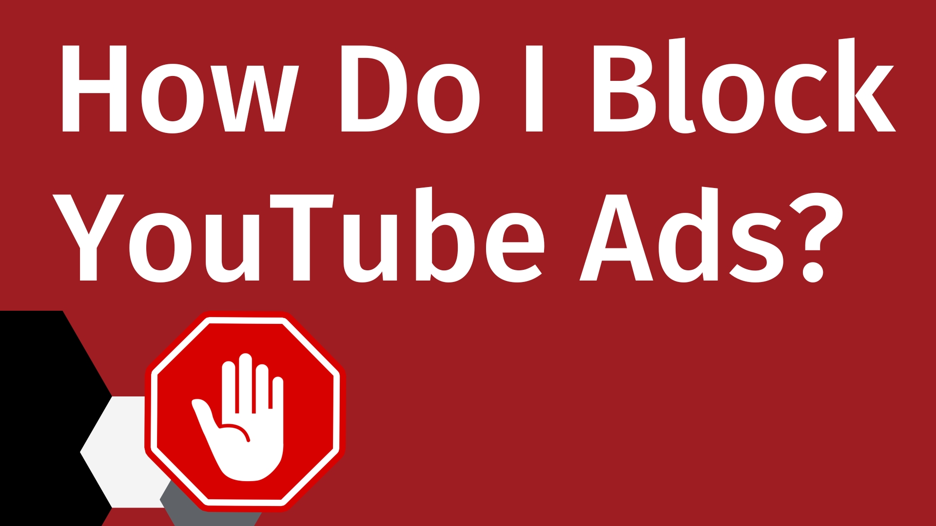 how do i block youtube ads