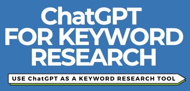 6 Awesome ChatGPT Prompts For Keyword Research