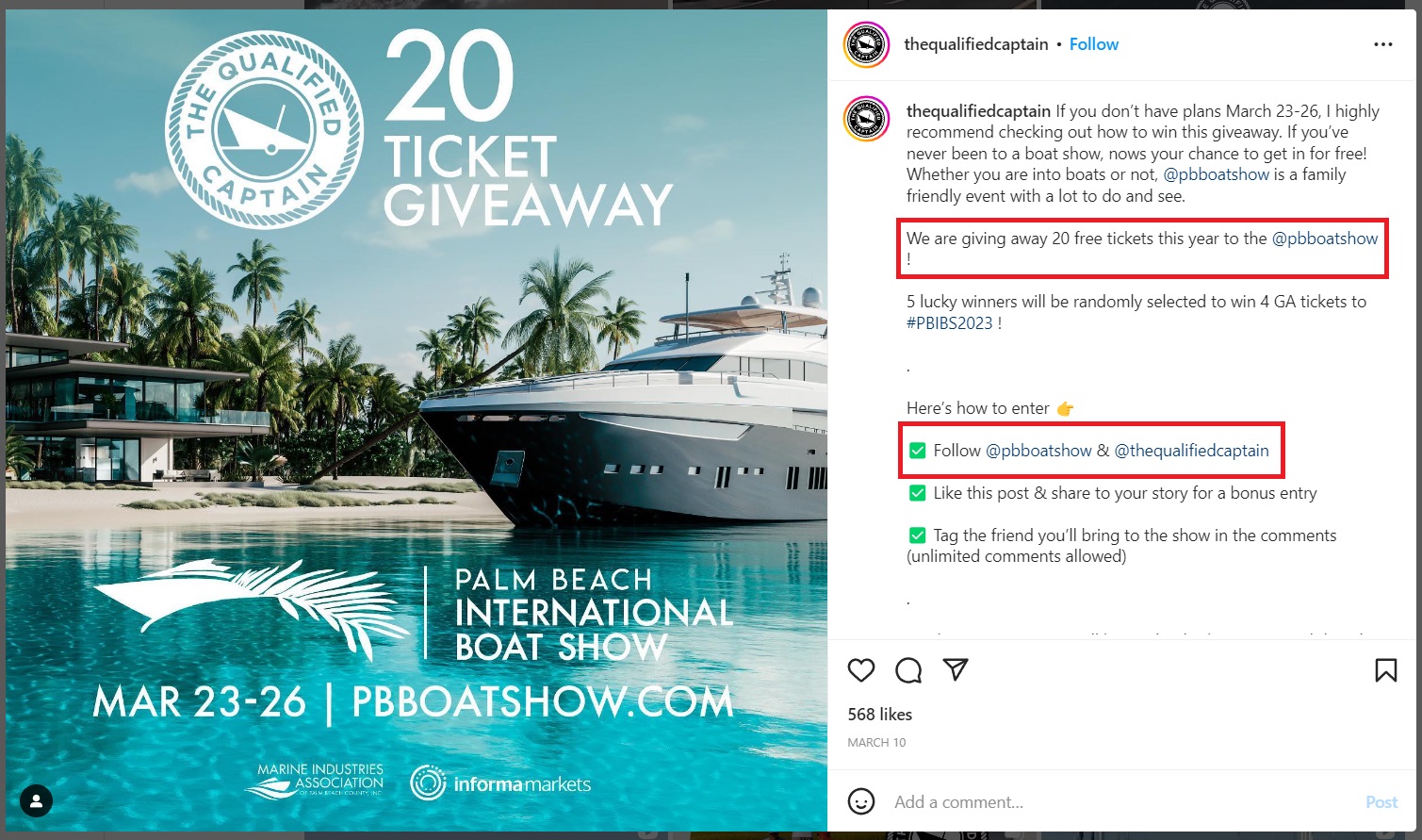 instagram example of brands working with influencers with a lot of followers