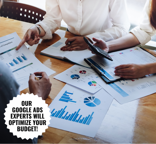 Our Google Ads Experts will Optimize Your Budget Google Ads Audit