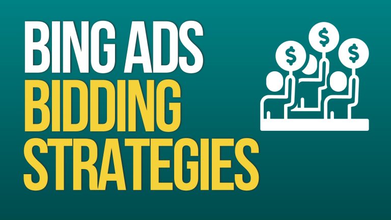 Bing Ads Bidding: Choose The Right Strategy